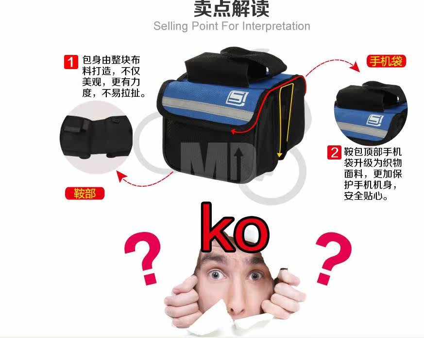 Sacoche pour vélo ROSWHEEL - Ref 2214968 Image 13