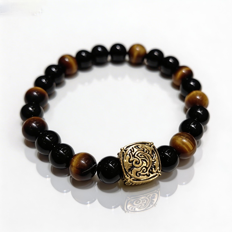 Chow Tai Fook's New Tiger's Eye Stone Zodiac Bracelet Set for the Year of the Horse in Pure Gold Chow Tai Fook's New Tiger's Eye Stone Zodiac Bracelet Set for the Year of the Horse in Pure Gold