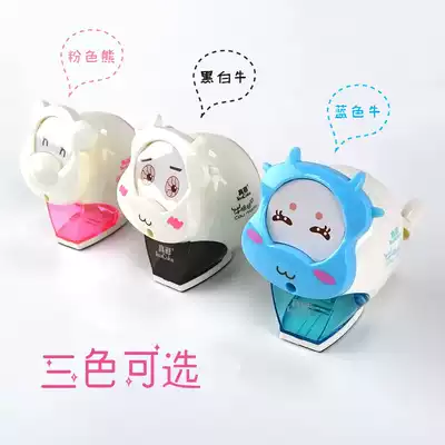 Primary school cartoon hand pencil sharpener automatic Pen pencil sharpener pen sharpener children's stationery