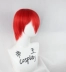 Hoàng đế Cosplay Tóc giả COS King of Fighters Iori Yagami RED màu đỏ tùy chỉnh tóc giả - Cosplay