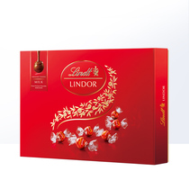 LINDTLindt Swiss Lotus soft heart selected milk chocolate ultra-thick black hazelnut milk chocolate 168g