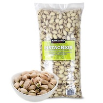American kirkland kirkland imported crispy pistachios salt baked 1 36kg snacks nutty dried fruit snacks