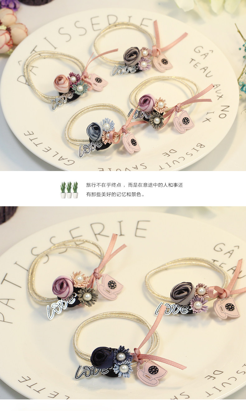 Accessoire coiffure en tissu - Ref 1201793 Image 7