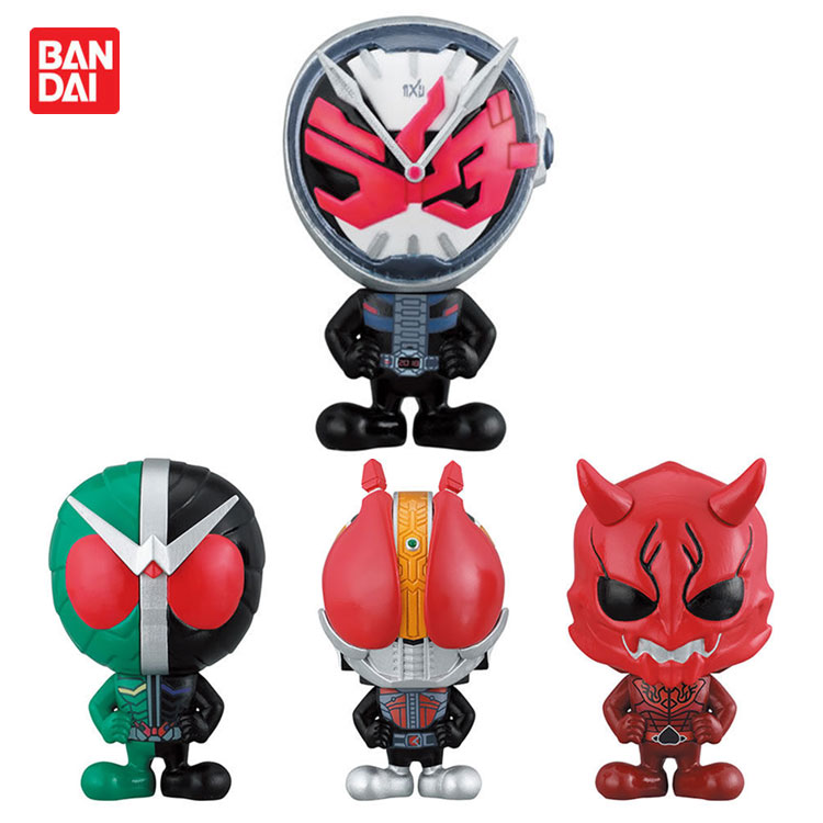 Bandai gashapons không vỏ Kamen Rider trang trí búp bê đầu lớn ZI-O vua điện W khi Wang Q phiên bản của bàn tay nhỏ để làm - Capsule Đồ chơi / Búp bê / BJD / Đồ chơi binh sĩ mô hình hoạt hình trung quốc