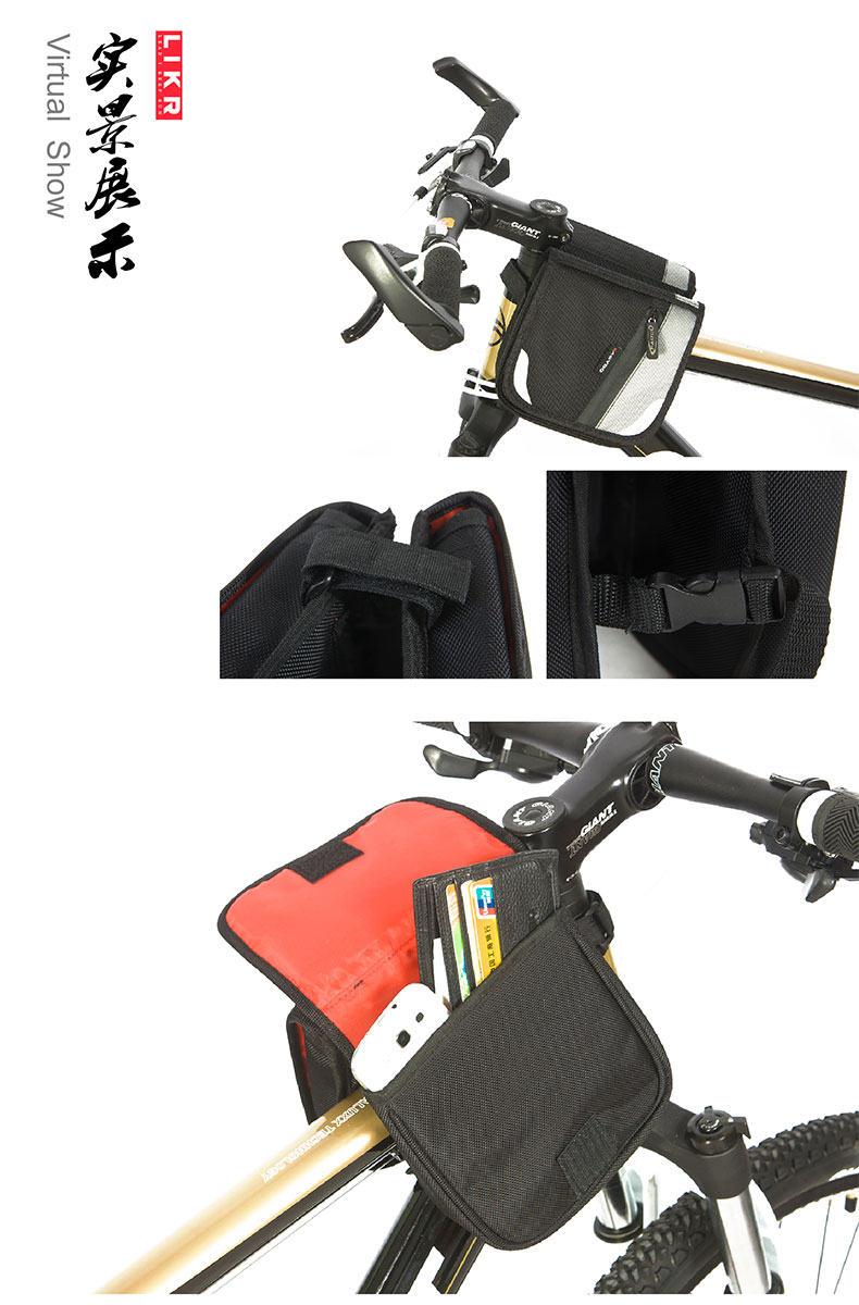 Sacoche pour vélo mixte EASYDO - Ref 2233734 Image 17