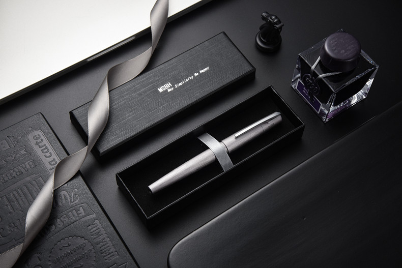 Ручка перьевая 【买二份送一份】msbh2000-1.1系列杜康德国工艺 铝制拉丝非活塞钢笔墨水笔台湾产 Painted environment