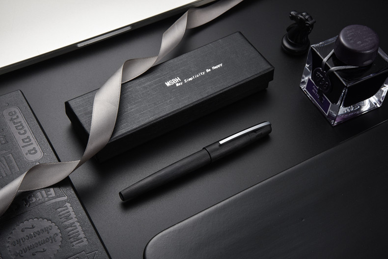 Ручка перьевая 【买二份送一份】msbh2000-1.1系列杜康德国工艺 铝制拉丝非活塞钢笔墨水笔台湾产 Painted environment