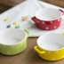 Baking Cake Ceramic Baking Bowl Shufu Lei Cup Cherry Blossom Water Shine Cake Jelly Mold Pudding Cup Heo nướng - Tự làm khuôn nướng khuôn làm bánh bao Tự làm khuôn nướng