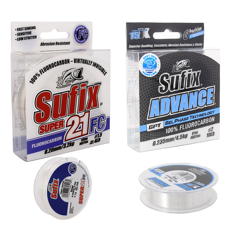 sufix shuttle flying 21FC pioneer carbon wire fluorocarbon wire special lead wire abrasion-resistant sub-line subfish line