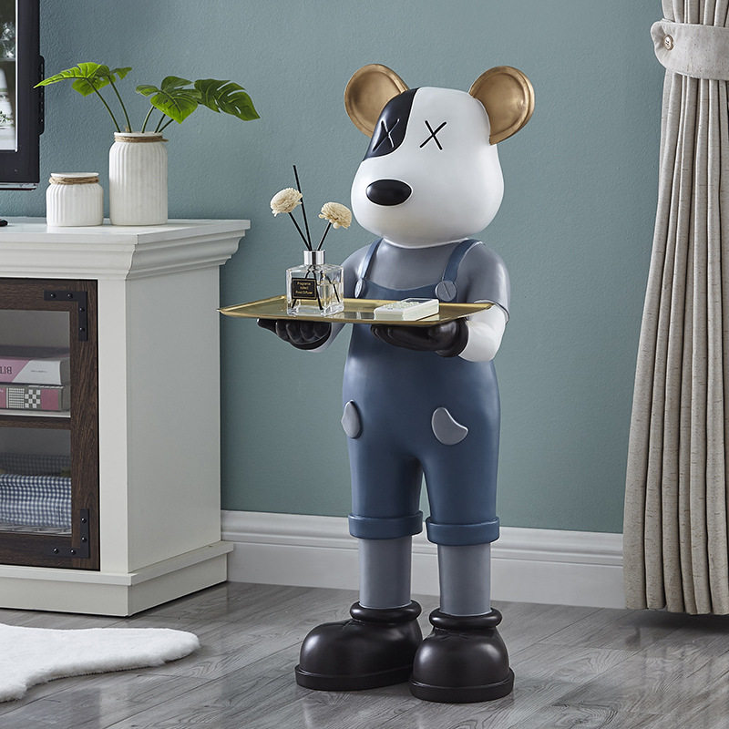 Violent Bear Floor Large Swing Piece Creative Living Room Large Nursery TV Cabinet Sofa Next To Joe Relocating New Residence Gift