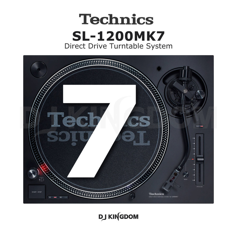 Panasonic Vinyl Record Player Technics Sl-1210/1200Mk7 Professional Dj Turntable Genuine Product with Stylus Included