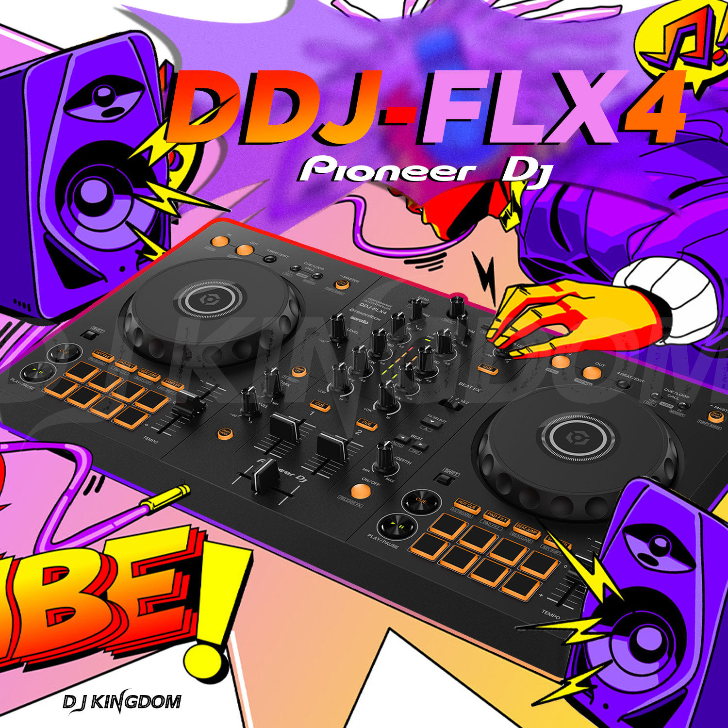 新手DJ必备，Pioneer DDJ-FLX4入门打碟机真的香吗？🔥-打碟机-淘宝好物网