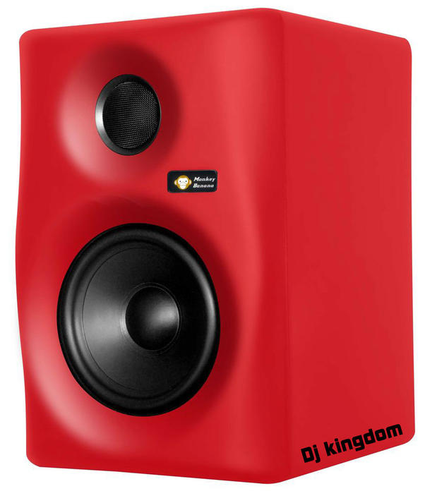 Đức Monkey Banana Gibbon 5/8 loa màn hình hoạt động (cặp) đường dây giao hàng màu đỏ - Loa loa loa jbl xtreme 2