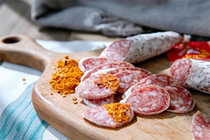 Spanish Anditha Original Taste Sausage Sliced Ready-to-eat Salami Salami Pure Meat Original Taste Air-dried Sausage