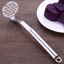 Stainless steel mashed potato puree multi-function manual potato puree masher supplementary food fruit puree