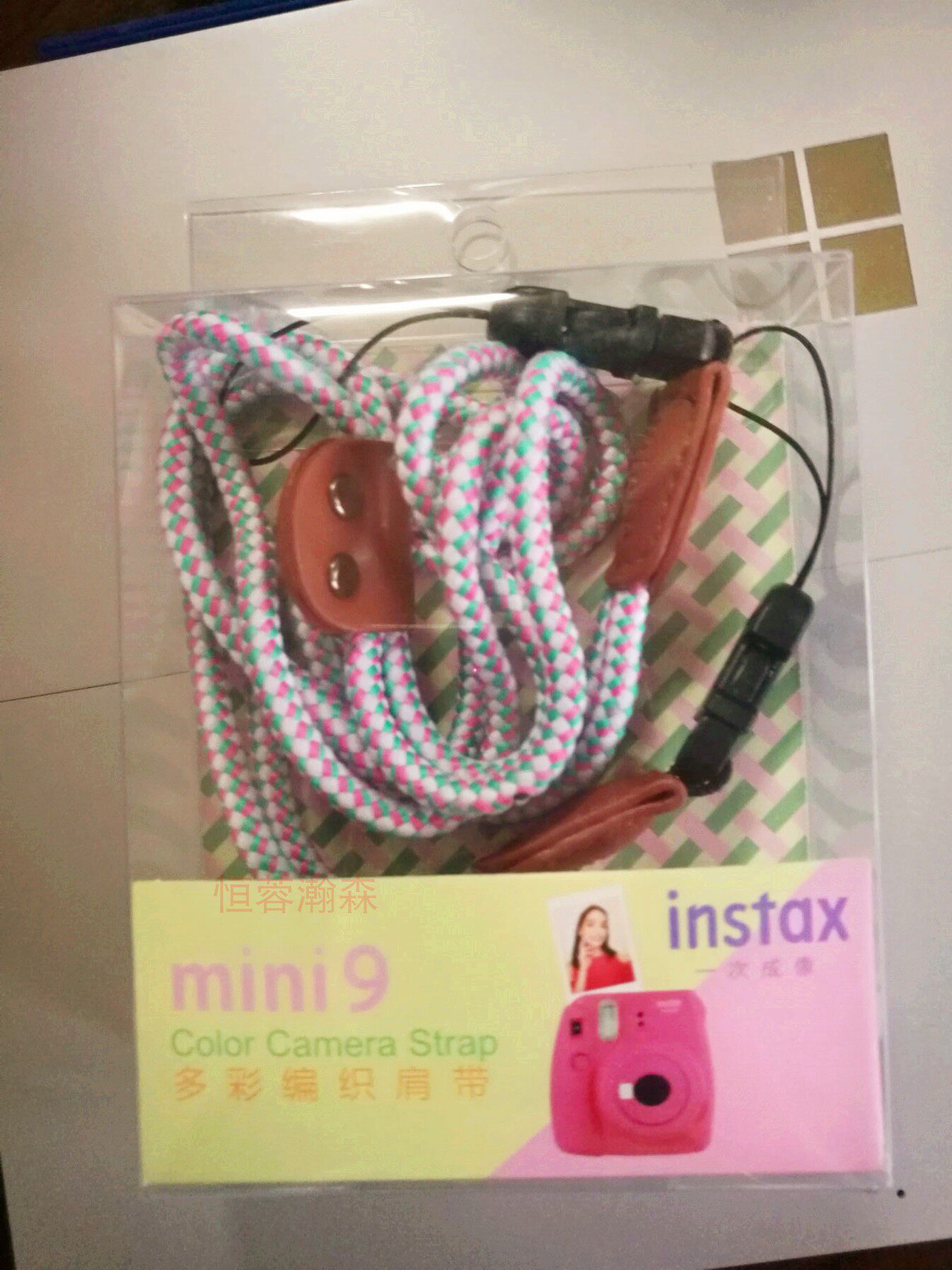 Camera Shoulder strap Fuji Polaroid Shoulder strap Colorful Braided shoulder strap Fuji mini7s mini9 mini70