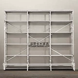 Внешняя торговля восточная европейская библиотека Книжный магазин из нержавеющей стали Никель Поместите выставку шоу Loft Industrial Bookstore