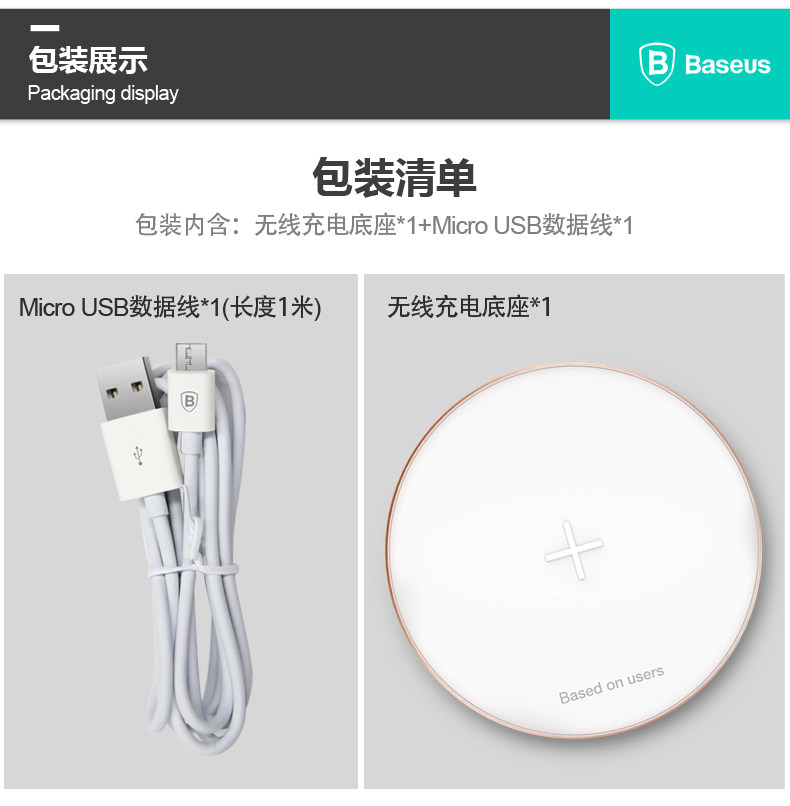 chargeur BASEUS pour téléphones SAMSUNG SAMSUNG - Ref 1300113 Image 22