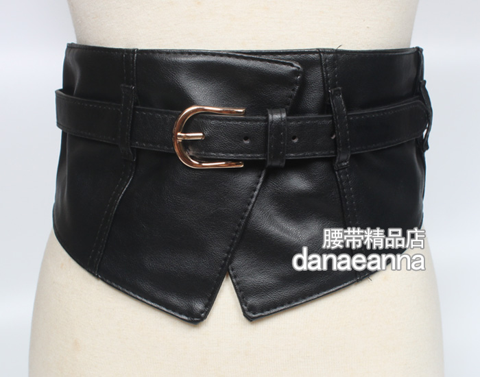 Korean Black Ultra-wide Girdle Wholesale display picture 1