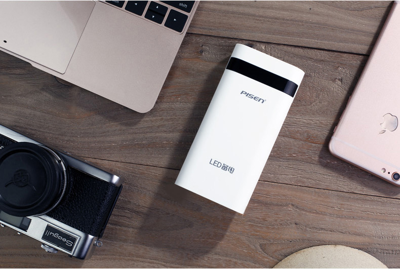 Pinsheng sạc kho báu 10000 mAh di động điện thoại di động phổ thông chính thức chuyên dụng chính hãng LED sao lưu màn hình LCD 2 thế hệ có thể trên máy bay 2A thông minh dung lượng lớn
