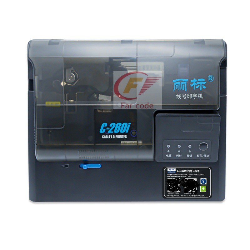 New Libid C-260i Computer Bluetooth Line Number Machine Heat Shrink Tube Stroking Machine Number Pipe Sleeve Label Printing
