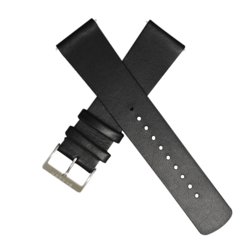 Skagen Watch Strap Black Brown Cowhide Genuine Leather Soft 20mm 12 22mm Watch Strap 18 14mm Skagen Watch Strap Black Brown Cowhide Genuine Leather Soft 20mm 12 22mm Watch Strap 18 14mm