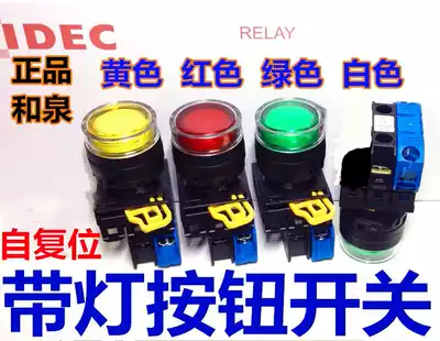 IDEC Izumi YW1L-MF2E10Q4G mf11Q4G 01q4 R S YW-DE Reset button switch E10