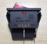 Zhongxun Ship-Type Switch KCD4-201N с легкой 4-футовой зеленой красный красный красный красный 15 \ 30A250V водонагреватель 2 рисоватка.