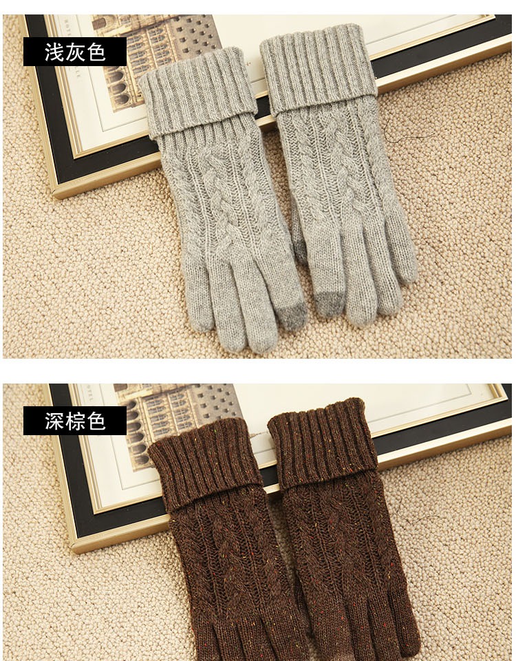 Gants pour homme en Laine Cachemire - Ref 2782601 Image 31