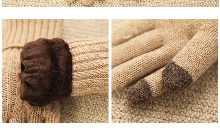 Gants pour homme en Laine Cachemire - Ref 2782601 Image 30