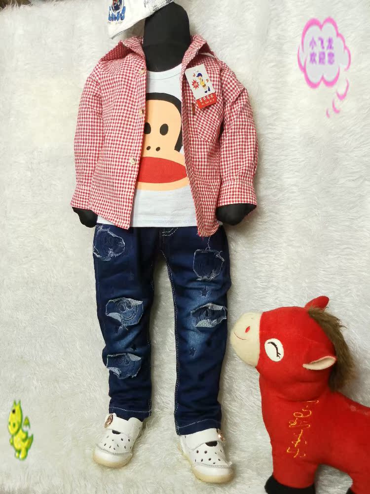Chemise enfant à manche longue - Ref 2083840 Image 48