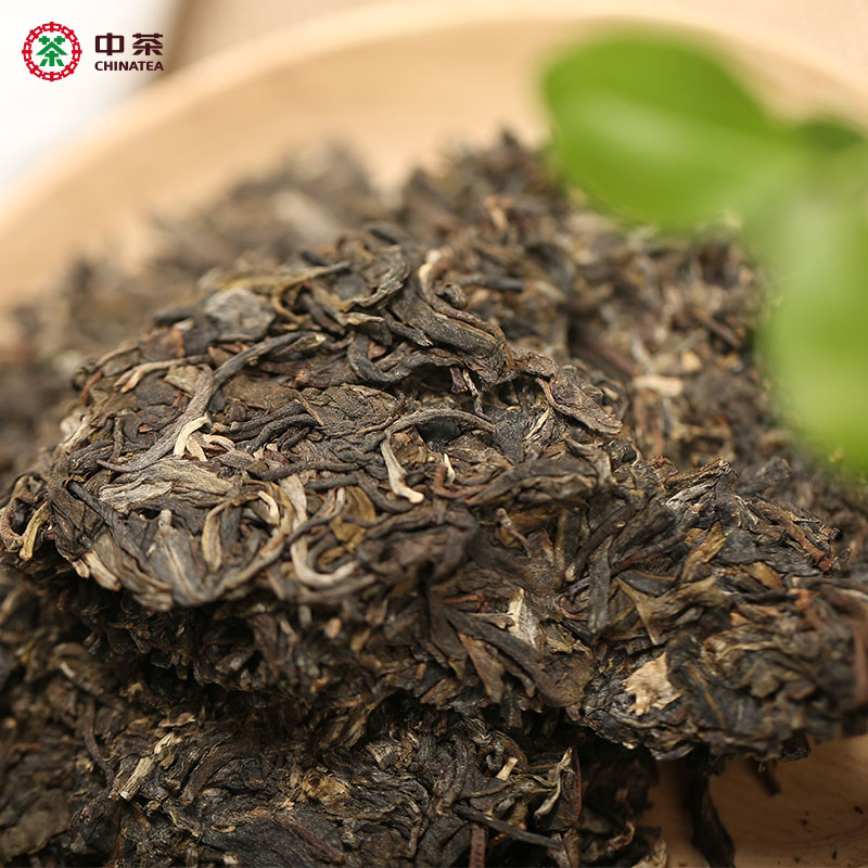 中粮旗下：中茶  云南普洱茶 兰香青饼 357g