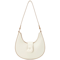Zhuoshini J Macaron Series 2024 Spring New Crescent-shaped Casual Versatile Underarm Bag Shoulder Womens Bag