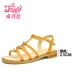 Giày của phụ nữ Zhuoshini mùa hè dép mới của phụ nữ dép thấp gót thông thường - Sandal Sandal