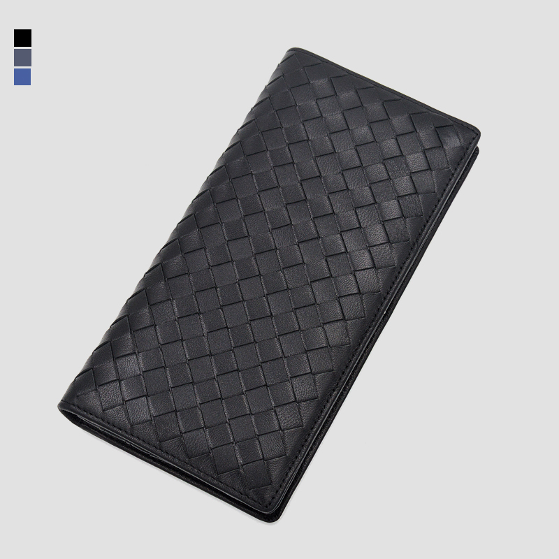 B Brand Genuine Leather Woven Long Wallet, Lambskin, Ultra-Thin Suit Wallet for Men and Women, Multiple Card Slots, Free Shipping B Brand Genuine Leather Woven Long Wallet, Lambskin, Ultra-Thin Suit Wallet for Men and Women, Multiple Card Slots, Free Shipping