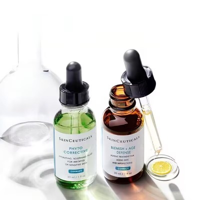 【修丽可】色修+果酸精华套装