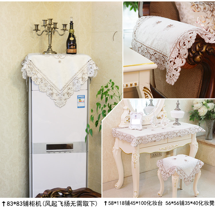Khăn trải bàn châu Âu khăn trải bàn khăn trải bàn khăn trải bàn đệm đặt cao cấp thêu hình chữ nhật bàn cà phê vải thêu khăn trải bàn nhà hàng