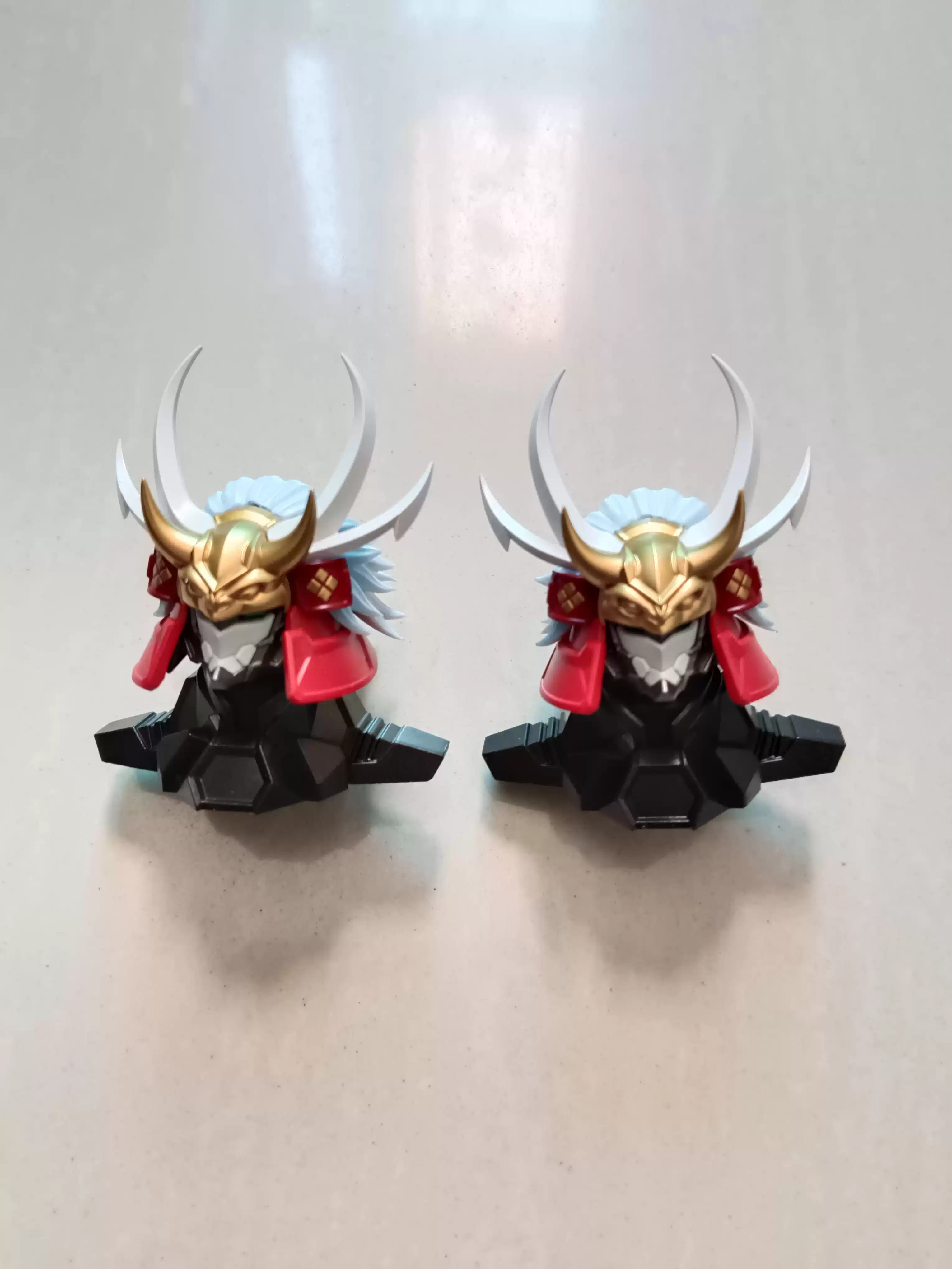 甲斐之虎盲盒配件梵天丸特效頭雕槍刀MOSHOW模壽機甲成品先祖效應周邊模型