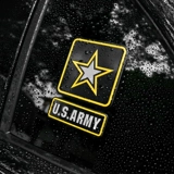 Армейские алюминиевые автомобили личные металлические модели украшения Creative 3d S Трехмерные наклейки с царапинами задних хвостов