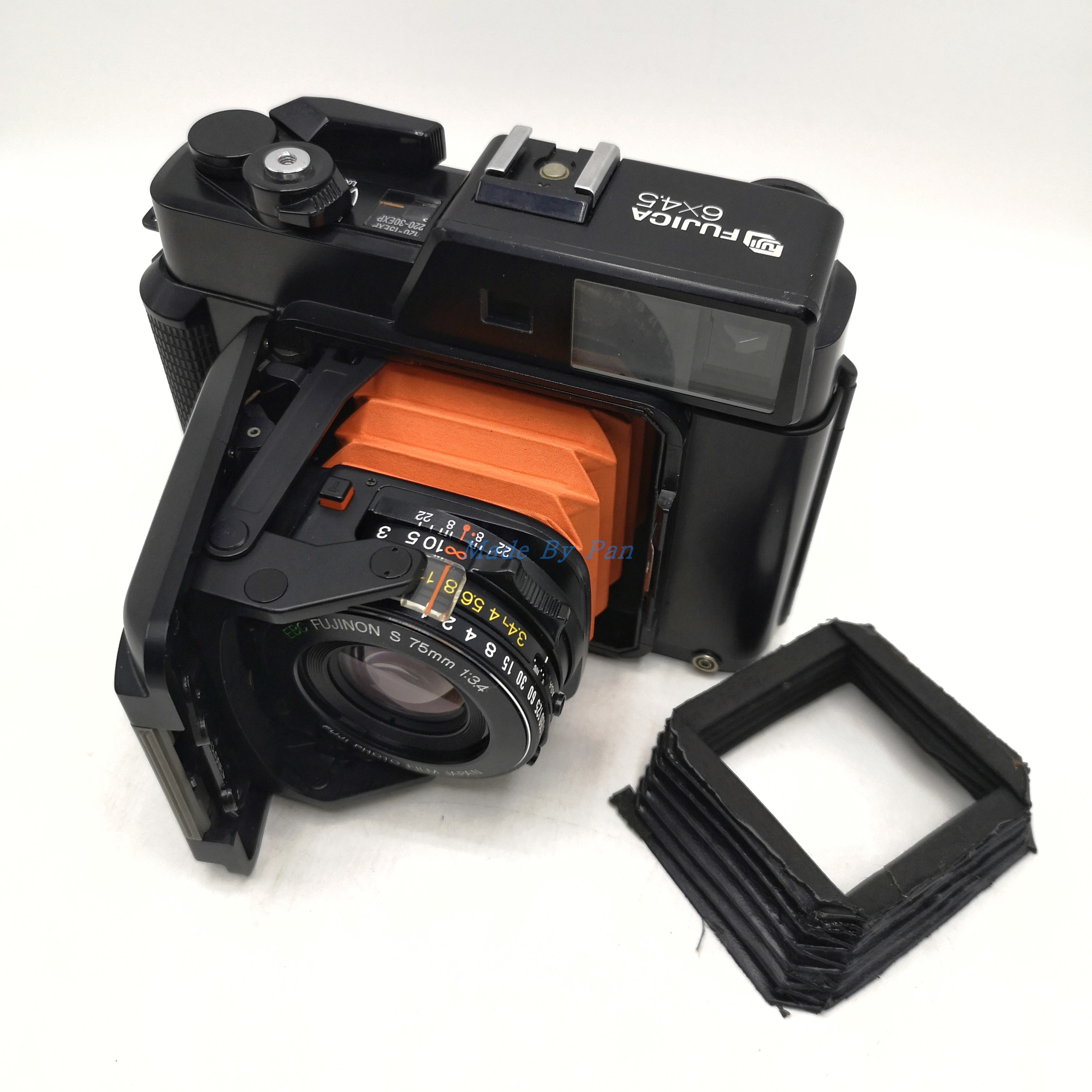 (Beijing XiaPan Pan) Fuji FUJICA GS645 exclusive orange peel cavity orange peel cavity