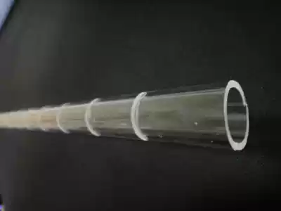 Rainfall tube acrylic transparent glass tube DYI fish tank aquarium drip box filter connection cross-cut hole