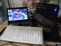 A set of music playback computer micro-host XP system 320G hard disk micro-display fiber optic