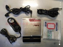 AIWA Aihua AM-NX1 NETMD Walkman with wire control headset battery box test disc