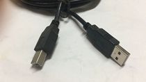  USB printing cable All copper shielded 64 braided USB2 0 3 meters black