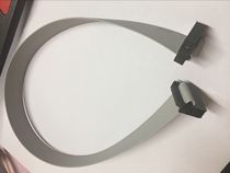  IDC FC-16P cable pressure connector double head pressure plus 10CM long gray cable LED display cable