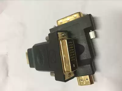 HDMI revolution DVI(24 1) male conversion head integrated