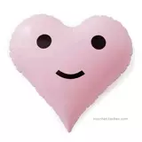 Экологичная надувная игрушка в форме сердца, увеличенная толщина