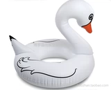 Надувной лебедь, водный плавательный круг, 140см