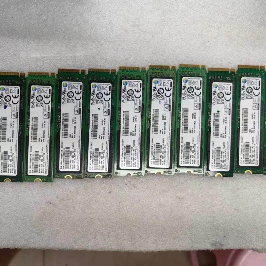 M.2固态nvme协议NGFF 128G 256G 512G 1TB笔记本固态硬盘原装拆机