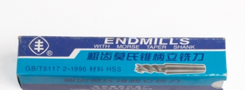 Thương hiệu Changshu Fengzi răng thô Mohs tuốt shank end mill mũi khoan thép